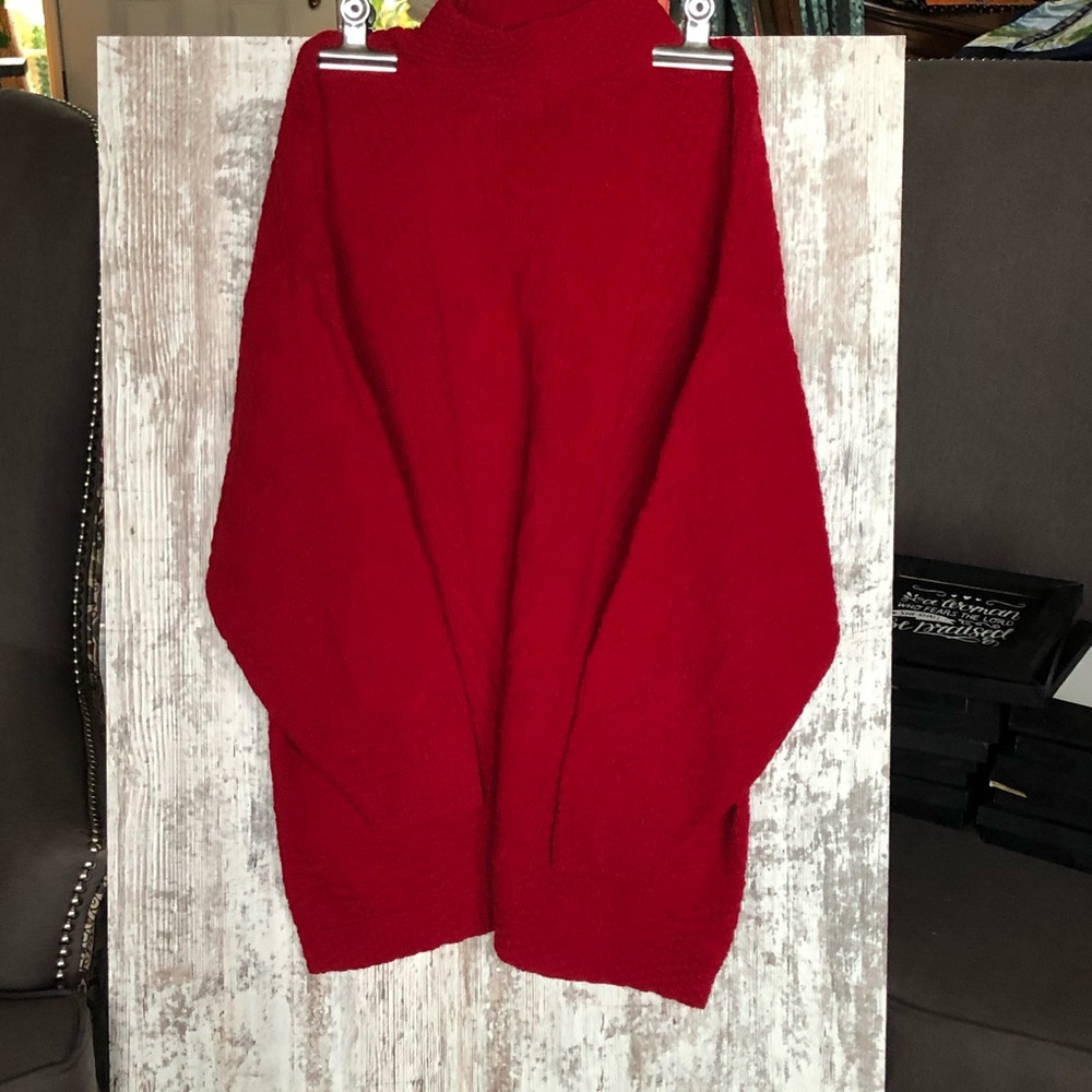 Deep Red Sweater